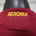 2025/2026 Player Version Roma Home Soccer Jersey 1:1 Thai Quality - Image 4