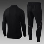 2025/2026 Juventus Half-Pull Training Suit Black Football Shirt 1:1 Thai Quality Set - Image 2