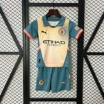 2024/2025 Manchester City Fourth Away Football Shirt 1:1 Thai Quality Kids Size