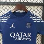 2024/2025 Psg Paris Saint-Germain Fourth Away Football Shirt 1:1 Thai Quality Kids Size - Image 3