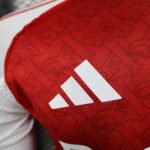 2025/2026 Player Version Long Sleeve Arsenal Home Football Shirt 1:1 Thai Quality - Image 5