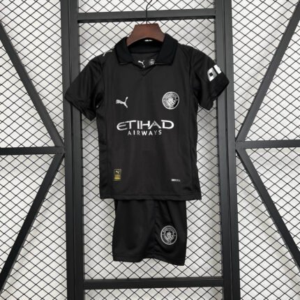 2025/2026 Manchester City Away Football Shirt 1:1 Thai Quality Kids Size