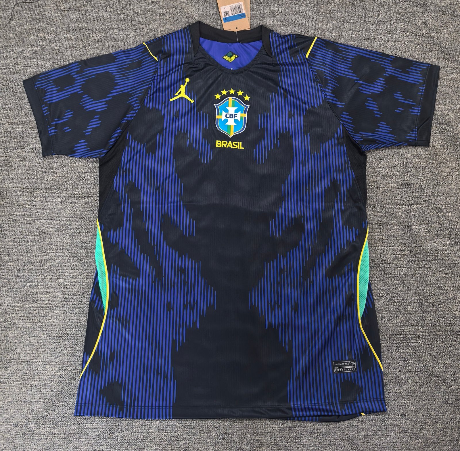 N4031 (S-4XL)2026-2027 Brazil Away Blue Soccer Jersey AAA - Image 1