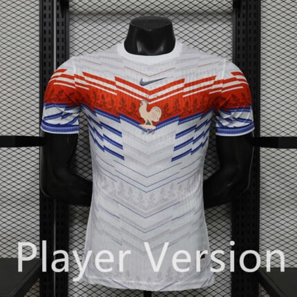 Player Version 2026-2027 France Special Edition White Blue Soccer Jersey AAA