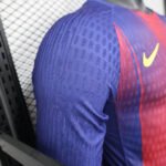2025/2026 Player Version Long Sleeve Barcelona Home Football Shirt 1:1 Thai Quality - Image 9