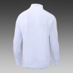 2025/2026 Real Madrid Long Zipped Jacket White Blue Pants Football Shirt 1:1 Thai Quality Set - Image 4
