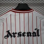 2025/2026 Arsenal Baseball Uniform White Football Shirt 1:1 Thai Quality - Image 4