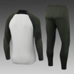 2023/2024 Barcelona Half-Pull Training Suit Grey Jersey Set - Image 2