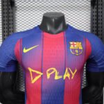 2025/2026 Player Version Barcelona Home Ed Sheeran Joint Edition Football Shirt 1:1 Thai Quality - Image 3