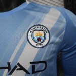 2025/2026 Player Version Long Sleeve Manchester City Home Football Shirt 1:1 Thai Quality - Image 6
