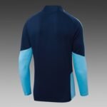 2026 Argentina Half-Pull Training Suit Royal Blue Jersey Set - Image 4