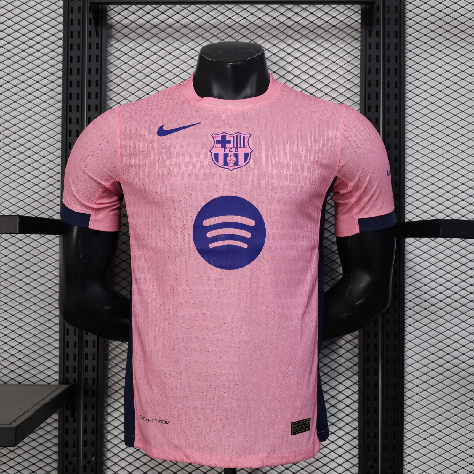 25cc8f09f143af2d508d0fceebe98eb9 2025/2026 Player Version Barcelona Special Edition Pink Football Shirt 1:1 Thai Quality - Image 1