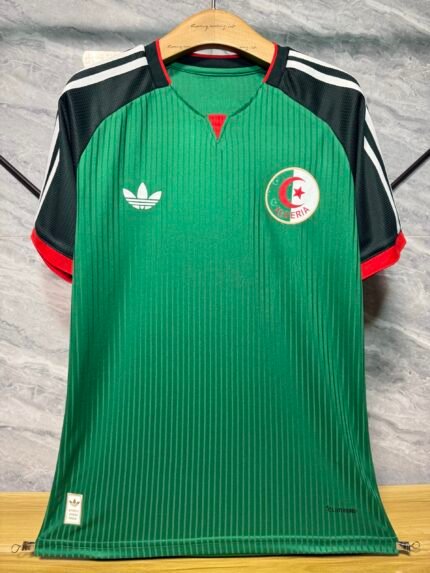Player Version 2026-2027 Algeria Away Green Soccer Jersey AAA