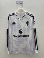 2025/2026 Long Sleeve Manchester United Away Football Shirt 1:1 Thai Quality