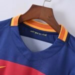 2015/2016 Retro Long Sleeve Barcelona Home Football Shirt 1:1 Thai Quality - Image 3