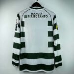 2002/2003 Retro Long Sleeve Sporting Lisbon Home Football Shirt 1:1 Thai Quality - Image 2