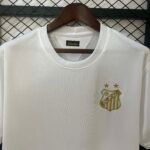 2025/2026 Santos Commemorative Edition White Football Shirt 1:1 Thai Quality - Image 3