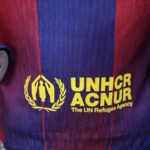 2025/2026 Player Version Long Sleeve Barcelona Home Football Shirt 1:1 Thai Quality - Image 7