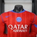 2025/2026 Player Version Long Sleeve Psg Paris Saint-Germain Third Away Football Shirt 1:1 Thai Quality - Image 3