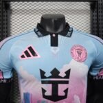 2025/2026 Player Version Inter Miami Special Edition Pink and Blue Soccer Jersey 1:1 Thai Quality - Image 4
