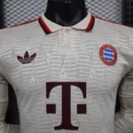 2024/2025 Player Version Long Sleeve Bayern Munich Third Away Football Shirt 1:1 Thai Quality - Image 5