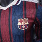 2025/2026 Player Version Long Sleeve Barcelona Modernist Polo Football Shirt 1:1 Thai Quality - Image 5