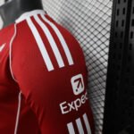 2025/2026 Player Version Long Sleeve Liverpool Home Football Shirt 1:1 Thai Quality - Image 8