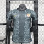 2024/2025 Player Version Barcelona Special Edition Black and grey Football Shirt 1:1 Thai Quality