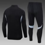 2025 Germany Half-Pull Training Suit Black Jersey Set - Image 2