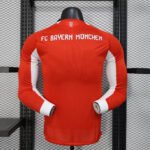 2025/2026 Player Version Long Sleeve Bayern Munich Home Football Shirt 1:1 Thai Quality - Image 2