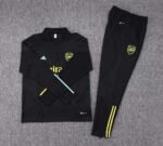 2023/2024 Arsenal Half-Pull Training Suit black Football Shirt 1:1 Thai Quality Set - Image 3