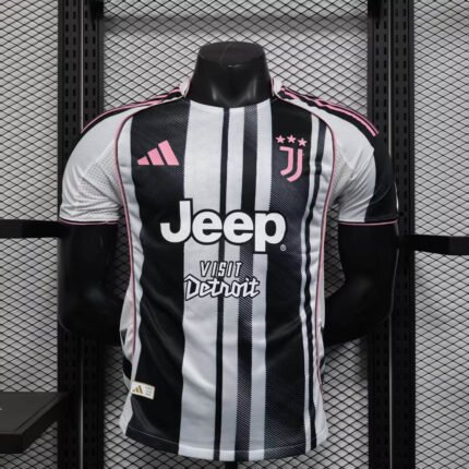 2025/2026 Player Version Juventus Home Football Shirt 1:1 Thai Quality（There Are Sponsors）