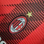 Kids Size 2023/2024 AC Milan Soccer Jersey Home 1:1 Thai Quality - Image 6