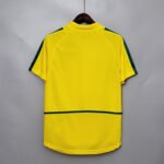 2002 Retro Brazil Soccer Jersey Home - Image 2