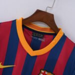 2013-2014 Retro Barcelona Home Blue&Red Soccer Jersey AAA-888 - Image 3