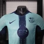 2025/2026 Player Version Barcelona Special Edition Blue Football Shirt 1:1 Thai Quality - Image 5