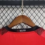 Kids Size 2023/2024 AC Milan Soccer Jersey Home 1:1 Thai Quality - Image 4
