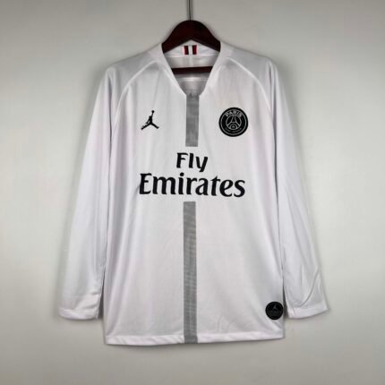 2018/2019 Retro Long Sleeve Psg Paris Saint-Germain Away Football Shirt1:1 Thai Quality