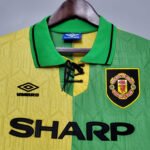 1992/1994 Retro Manchester United Third Away Football Shirt 1:1 Thai Quality - Image 3