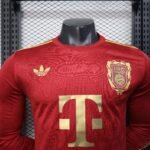 2024/2025 Player Version Long Sleeve Bayern Munich 125th Anniversary Edition Football Shirt 1:1 Thai Quality - Image 5