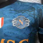 2025/2026 Player Version Napoli Halloween Special Edition Navy Blue Soccer Jersey 1:1 Thai Quality - Image 7
