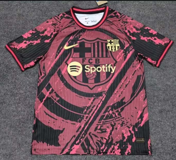 37f0fcbdba5651b5f2c72d84164837a7 2024/2025 Barcelona Special Edition Red Football Shirt 1:1 Thai Quality - Image 1