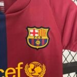 2008/2009 Retro Barcelona Home Football Shirt 1:1 Thai Quality Kids Size - Image 6