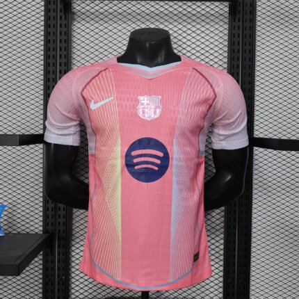 2025/2026 Player Version Barcelona Concept Pink Football Shirt 1:1 Thai Quality
