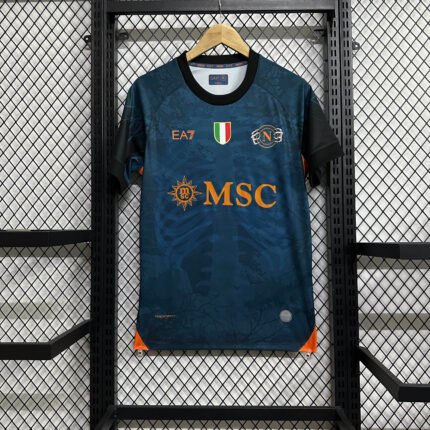 2025/2026 Napoli Halloween Special Edition Navy Blue Soccer Jersey 1:1 Thai Quality
