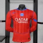 2025/2026 Player Version Long Sleeve Psg Paris Saint-Germain Third Away Football Shirt 1:1 Thai Quality
