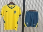 2026-2027 Brazil Home Yellow Soccer Normal uniform