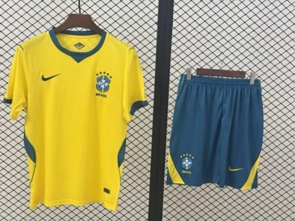 2026-2027 Brazil Home Yellow Soccer Normal uniform