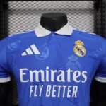 2024/2025 Player Version Real Madrid Special Edition Blue Football Shirt 1:1 Thai Quality - Image 5