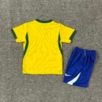 2026 Brazil Home Yellow Kids/Youth Soccer Uniform - Image 2